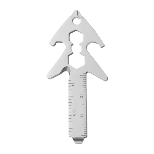 Outdoor Multifunktionswerkzeug,Flaschenöffner 8-in-1 Multifunktions-Schraubendreher - Griffbereite Hilfe Tragbares Robustes Utensil Für Damen Herren Eltern von Generisch