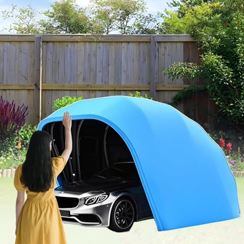 Outdoor Portable Storage Shelter Shed Semi-Automatic Tent Garage Windproof and Snow-Proof Mobile Folding Garage for Pickup Boat Tractors Outdoor Portable Storage Shelter Shed Semi-Automatic Tent Garage Windproof and Snow-Proof Mobile Folding Garage for Pickup Boat Tractors von Generisch