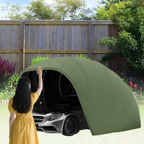 Outdoor Portable Storage Shelter Shed Semi-Automatic Tent Garage Windproof and Snow-Proof Mobile Folding Garage for Pickup Boat Tractors Outdoor Portable Storage Shelter Shed Semi-Automatic Tent Garage Windproof and Snow-Proof Mobile Folding Garage for Pickup Boat Tractors von Generisch