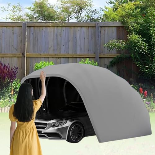 Outdoor Portable Storage Shelter Shed Semi-Automatic Tent Garage Windproof and Snow-Proof Mobile Folding Garage for Pickup Boat Tractors Outdoor Portable Storage Shelter Shed Semi-Automatic Tent Garage Windproof and Snow-Proof Mobile Folding Garage for Pickup Boat Tractors von Generisch