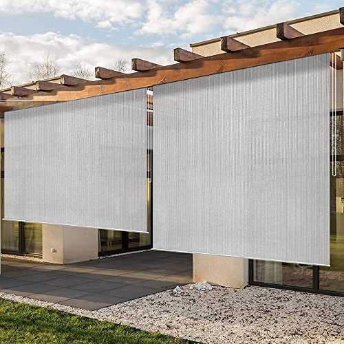 Outdoor Roller Shade, Waterproof Sun Protection for Patio, Deck & Pergola, UV-Blocking, Light Filtering, Adjustable Rollos for Outdoor Living Spaces Outdoor Roller Shade, Waterproof Sun Protection for Patio, Deck & Pergola, UV-Blocking, Light Filtering, Adjustable Rollos for Outdoor Living Spaces von Generisch