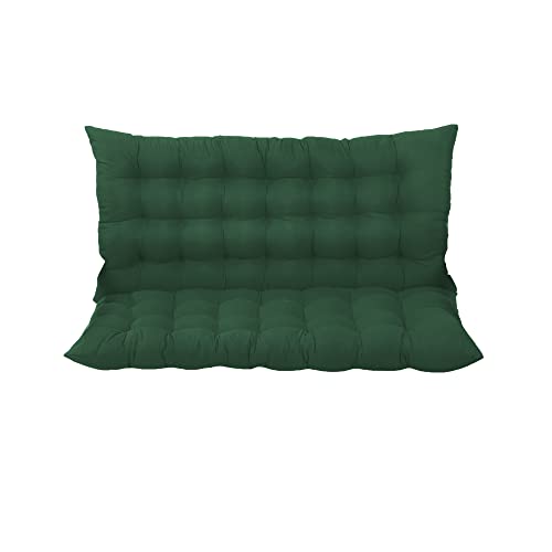 Outdoor Schaukelstuhl mit Kissen - Faltbare Terrassenmöbel Bequeme Rückenlehne für Gartenschaukel Ersatzkissen Ideal für Veranda Entspannung von Generisch