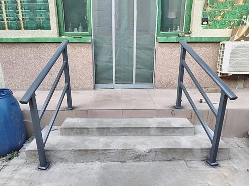 Outdoor Sicherheitshandläufe für Stufen – robuste Unterstützung für ältere Menschen, Kinder und Behinderte – Mobilitätshilfe für Veranda und Treppe von Generisch