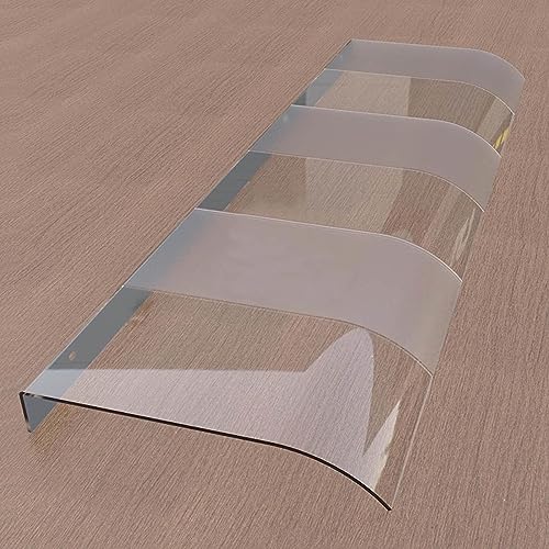 Outdoor Sonnenschutz Markise für Tür & Terrasse, UV Regen- & Schneeschild strapazierfähiges Polycarbonat-Vordach 50x240 cm perfekt für Eingänge & Fenster Outdoor Sonnenschutz Markise für Tür & Terrasse, UV Regen- & Schneeschild strapazierfähiges Polycarbonat-Vordach 50x240 cm perfekt für Eingänge & Fenster von Generisch