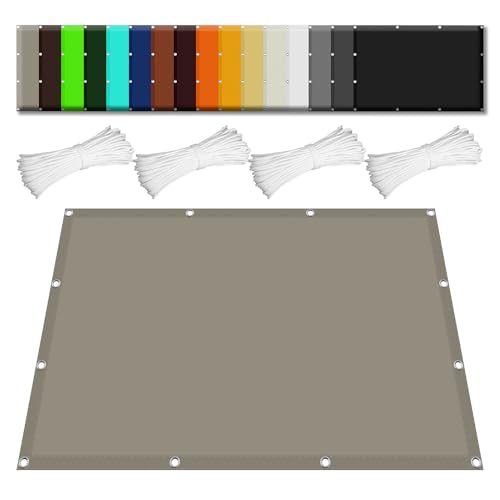 Outdoor-Sonnensegel, UV-Schutz, 160 x 450 cm, wasserfester Stoff mit Ösen, UV-Blocker, für Garten, Terrasse, Balkon, braunes Seil im Lieferumfang enthalten Outdoor-Sonnensegel, UV-Schutz, 160 x 450 cm, wasserfester Stoff mit Ösen, UV-Blocker, für Garten, Terrasse, Balkon, braunes Seil im Lieferumfang enthalten von Generisch