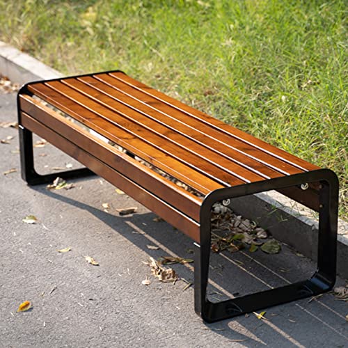 Outdoor Terrasse Gartenbank Wetterfest Lattenrost Sitz mit Aluminiumguss Rahmen Doppelsitz Parkbank für Veranda Hinterhof Deck Freizeitmöbel Outdoor Terrasse Gartenbank Wetterfest Lattenrost Sitz mit Aluminiumguss Rahmen Doppelsitz Parkbank für Veranda Hinterhof Deck Freizeitmöbel von Generisch