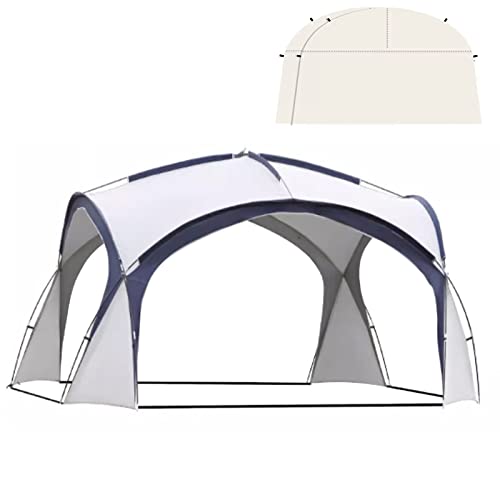 Outdoor-Unterstand mit abnehmbaren Wänden, wasserdicht und geräumig für Camping, Angeln und Picknicks von Generisch