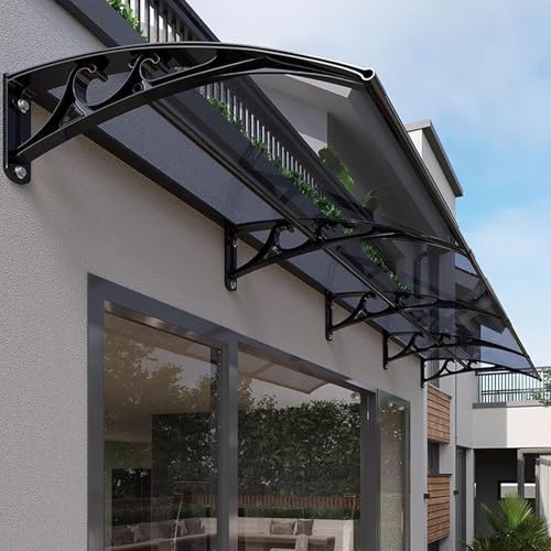Outdoor Vordach Markise 100x440cm – UV- & Regenschutz, Einfache Installation Wetterfest Schatten für Haustür, Terrasse, Veranda – & stilvolle Lösung für den Außenbereich Outdoor Vordach Markise 100x440cm – UV- & Regenschutz, Einfache Installation Wetterfest Schatten für Haustür, Terrasse, Veranda – & stilvolle Lösung für den Außenbereich von Generisch