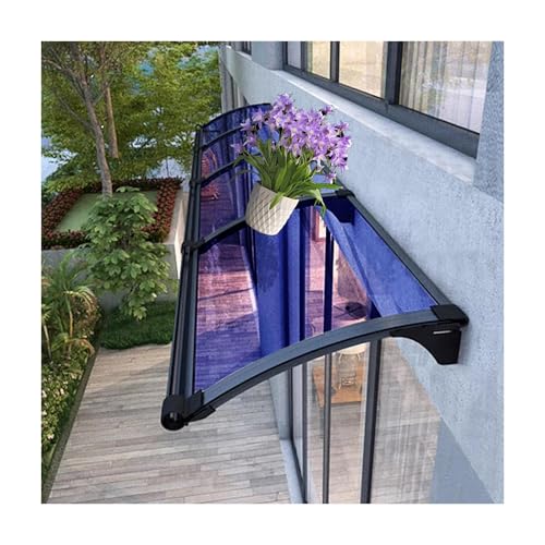 Outdoor Vordach für Tür und Fenster – winddichter Unterschlupf für Eingang und Terrasse – Schattenüberdachung für Garten (110 x 380 cm) – strapazierfähige, wetterfeste Abdeckung von Generisch