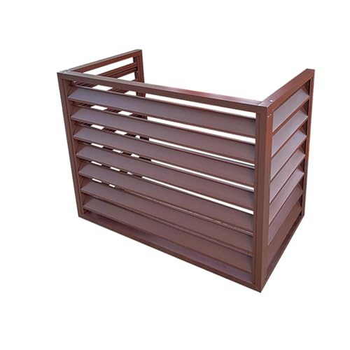 Outdoor-Wärmepumpenabdeckung – schützende Aluminiumabdeckung für Luftquellenkondensator – kompatibel mit 2–3 P Klimaanlagen – Größe L 110 B 60 H 80 Outdoor-Wärmepumpenabdeckung – schützende Aluminiumabdeckung für Luftquellenkondensator – kompatibel mit 2–3 P Klimaanlagen – Größe L 110 B 60 H 80 von Generisch
