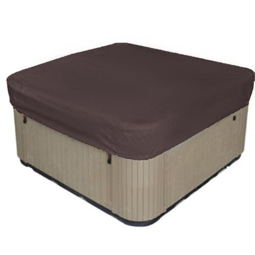 Outdoor Whirlpool Abdeckung Quadratisch, wasserdichte Spa Abdeckung Aus 210D Oxford-Gewebe, Regenfeste & UV-beständige Poolabdeckung, Schutzhaube Für Whirlpool In Verschiedenen Größen Outdoor Whirlpool Abdeckung Quadratisch, wasserdichte Spa Abdeckung Aus 210D Oxford-Gewebe, Regenfeste & UV-beständige Poolabdeckung, Schutzhaube Für Whirlpool In Verschiedenen Größen von Generisch