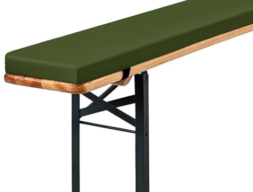 Outdoor & Indoor Sitzkissen 120x23x5cm Hochdichter Schaumstoff Rutschfest Waschbar Bezug - Perfekt für Terrasse Esszimmer Sofa & Bank Outdoor & Indoor Sitzkissen 120x23x5cm Hochdichter Schaumstoff Rutschfest Waschbar Bezug - Perfekt für Terrasse Esszimmer Sofa & Bank von Generisch