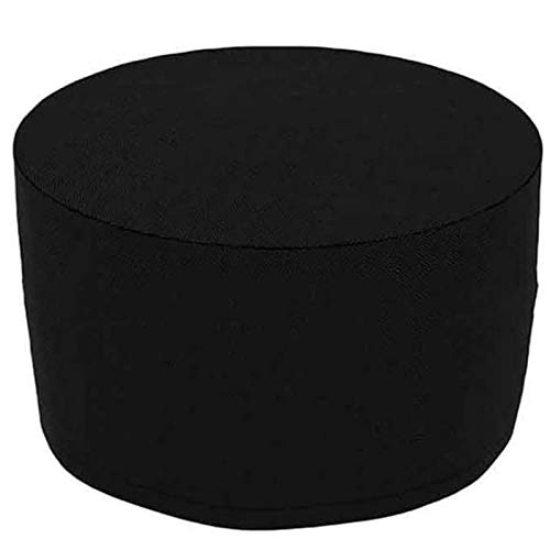 Outdoor wasserdichte Gartenabdeckung 200 x 90 cm Staubdicht Möbelschutz Rund Schwarz 25 Anpassbare Größen für Terrasse und Garten von Generisch