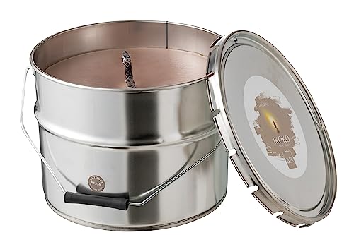 Outdoorkerze Farbeimer Ikoko Metall/Wachs Taupe Large 135s Outdoorkerze Farbeimer Ikoko Metall/Wachs Taupe Large 135s von Generisch