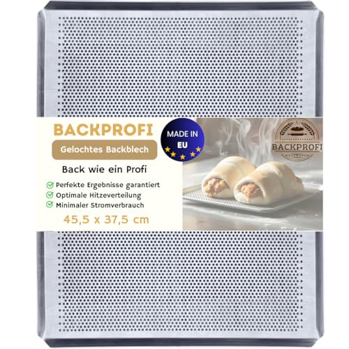 PREMIUM LOCHBLECH 45,5 x 37,5 cm – Gelochtes Backblech für knuspriges Backen wie beim Profi: Ideal für Pizza, Brot, Baguette & Kuchen – kompatibel mit Bosch, Siemens, Neff, AEG, Whirlpool u.v.m. PREMIUM LOCHBLECH 45,5 x 37,5 cm – Gelochtes Backblech für knuspriges Backen wie beim Profi: Ideal für Pizza, Brot, Baguette & Kuchen – kompatibel mit Bosch, Siemens, Neff, AEG, Whirlpool u.v.m. von Generisch