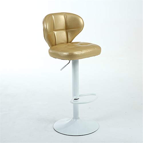 PU-Barhocker, höhenverstellbar, Küchen- und Bürostuhl, multifunktionaler Frühstücksthekenhocker, 40–104 cm PU-Barhocker, höhenverstellbar, Küchen- und Bürostuhl, multifunktionaler Frühstücksthekenhocker, 40–104 cm von Generisch