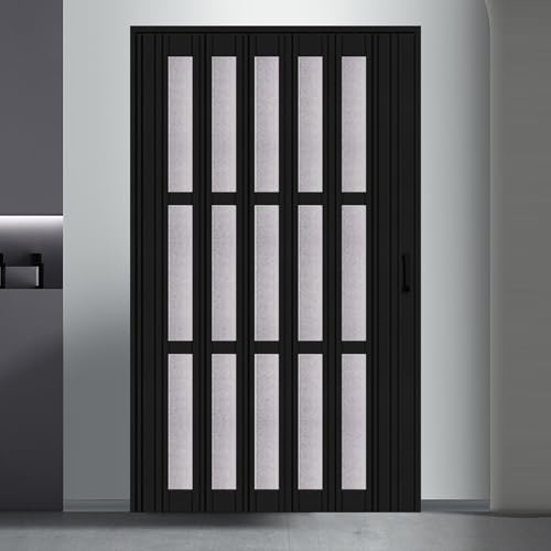 PVC Akkordeon Schiebetür, anpassbarer Raumteiler für Büro, Hotel, Lager von Generisch