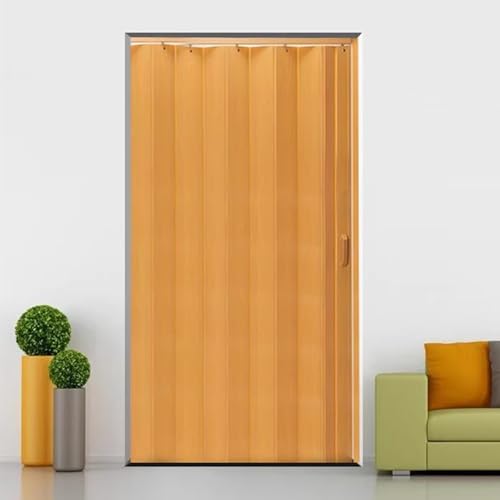 PVC-Faltschiebetür für Innenräume, Holzmaserung Design für stilvolle Privatsphäre in Küche, Bad und Schränken PVC-Faltschiebetür für Innenräume, Holzmaserung Design für stilvolle Privatsphäre in Küche, Bad und Schränken von Generisch