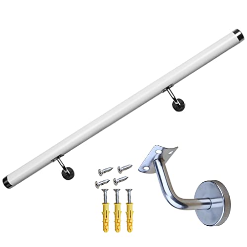 PVC Outdoor Handläufe für Außentreppen - rutschfeste Stützschiene mit Wandhalterungen, geeignet für Innentreppen, in verschiedenen Längen erhältlich PVC Outdoor Handläufe für Außentreppen - rutschfeste Stützschiene mit Wandhalterungen, geeignet für Innentreppen, in verschiedenen Längen erhältlich von Generisch