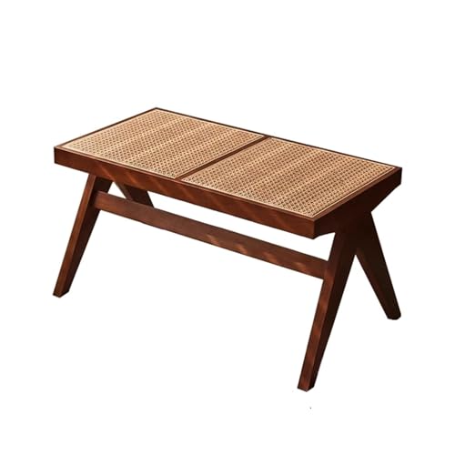 PVC Rattan Eingangsbank für Esszimmer – Massivholzkonstruktion mit gewebtem Design, stabile und stilvolle Ergänzung für Wohnräume PVC Rattan Eingangsbank für Esszimmer – Massivholzkonstruktion mit gewebtem Design, stabile und stilvolle Ergänzung für Wohnräume von Generisch