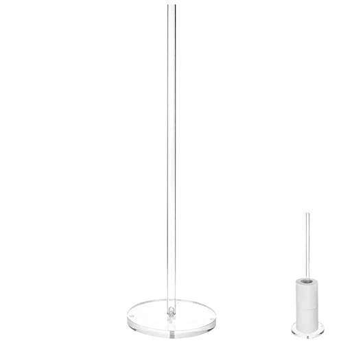 Papierhandtuchständer, Acryl 5 Ersatzrollen Toilettenpapierhalter Spender, Klar Toilettenpapier Aufbewahrung, Stehende Toilettenpapierrollenaufbewahrung, Toilettenpapierständer, Papierhandtuchständer, Acryl 5 Ersatzrollen Toilettenpapierhalter Spender, Klar Toilettenpapier Aufbewahrung, Stehende Toilettenpapierrollenaufbewahrung, Toilettenpapierständer, von Generisch