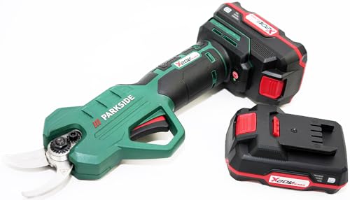 Parkside Akku Astschere 20V Astsäge PAAS 20-Li B1 Gehölzschneider im Set/Bundle (inkl. 2x2Ah Akku+Ladegerät) von Generisch