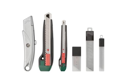 Parkside Cutter Set 33-teilig Teppichmesser großes kleines Messer inkl. 10 Ersatzklingen Parkside Cutter Set 33-teilig Teppichmesser großes kleines Messer inkl. 10 Ersatzklingen von Generisch