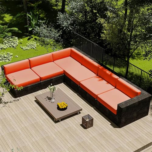 Patio Rattan Chair Cover Pads, Waterproof Set of 6 Removable and Durable Covers for Indoor and Outdoor Furniture Patio Rattan Chair Cover Pads, Waterproof Set of 6 Removable and Durable Covers for Indoor and Outdoor Furniture von Generisch