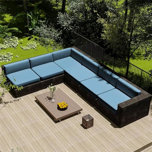 Patio Rattan Chair Cover Pads, Waterproof Set of 6 Removable and Durable Covers for Indoor and Outdoor Furniture Patio Rattan Chair Cover Pads, Waterproof Set of 6 Removable and Durable Covers for Indoor and Outdoor Furniture von Generisch