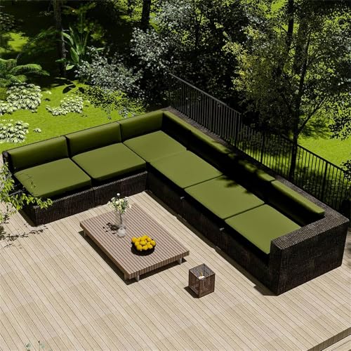 Patio Rattan Chair Cover Pads, Waterproof Set of 6 Removable and Durable Covers for Indoor and Outdoor Furniture Patio Rattan Chair Cover Pads, Waterproof Set of 6 Removable and Durable Covers for Indoor and Outdoor Furniture von Generisch