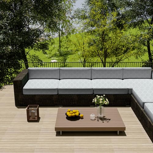 Patio Rattan Chair Cover Pads, Waterproof Set of 6 Removable and Durable Covers for Indoor and Outdoor Furniture Patio Rattan Chair Cover Pads, Waterproof Set of 6 Removable and Durable Covers for Indoor and Outdoor Furniture von Generisch