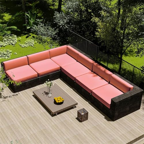 Patio Rattan Chair Cover Pads, Waterproof Set of 6 Removable and Durable Covers for Indoor and Outdoor Furniture Patio Rattan Chair Cover Pads, Waterproof Set of 6 Removable and Durable Covers for Indoor and Outdoor Furniture von Generisch