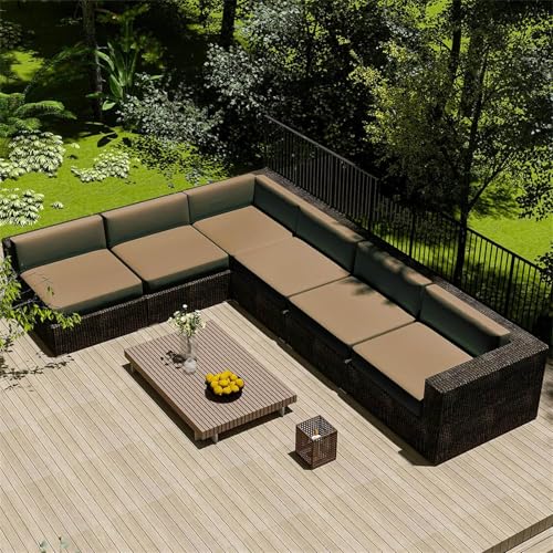 Patio Rattan Chair Cover Pads, Waterproof Set of 6 Removable and Durable Covers for Indoor and Outdoor Furniture Patio Rattan Chair Cover Pads, Waterproof Set of 6 Removable and Durable Covers for Indoor and Outdoor Furniture von Generisch