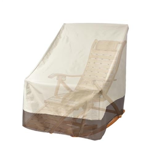 Patio Schaukelstuhl-Abdeckung, Gartenstuhl Abdeckung Wasserdicht, Outdoor-Schaukelstuhl 210D Oxford, UV-Beständig Reißfest Hängestuhl Schutzhülle Abdeckplane, 70x83x99cm von Generisch
