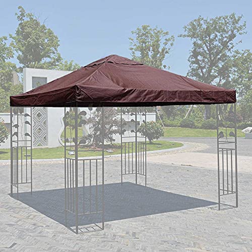 Pavillon Top Cover Baldachin Ersatz Wasserdicht - 3 x 3 m von Generisch