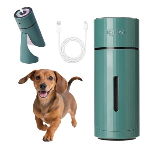 Pawbreath 2.0 Dog Humidifier, Pet-Safe Whisper-Quiet Operation with 90° Adjustable Mist, Creates Moisturized Environment for Dogs & Puppies, Pet-Safe & No Risks (Green) von Generisch