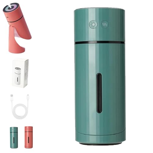 Pawbreath 2.0 Dog Humidifier - 100% Pet-Safe, No Risks, With Whisper-Quiet/90° Adjustable Mist, Moisturized Environment for Dogs (Green) von Generisch