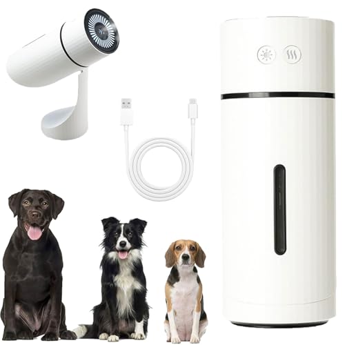 Pawbreath 2.0 Dog Humidifier - 100% Pet-Safe, Paw Breath 2.0 Minipaw Dog Humidifiers, No Risks, Whisper-Quiet Adjustable Mist, Moisturized Environment for Dogs (White) von Generisch
