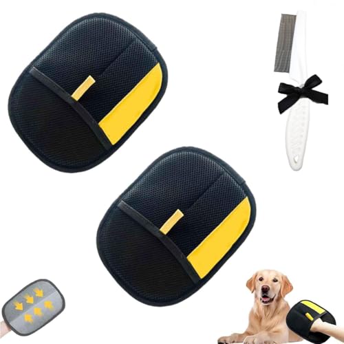 Pawlush Pro Handschuh, Tierhaarentfernungshandschuh, Mehrzweck-Haustierpflegezubehör für Katzen und Hunde, waschbare und wiederverwendbare Haustierpflegehandschuhe für Bettlaken, Couch, Kleidung (1) Pawlush Pro Handschuh, Tierhaarentfernungshandschuh, Mehrzweck-Haustierpflegezubehör für Katzen und Hunde, waschbare und wiederverwendbare Haustierpflegehandschuhe für Bettlaken, Couch, Kleidung (1) von Generisch