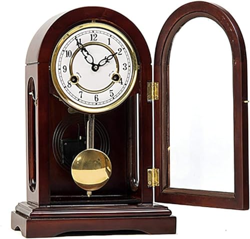 Pendel-Kaminuhr – Mechanische Westminster-Glockenspiel-Tischuhr für Heimdekoration, Büro, Wohnzimmer Pendel-Kaminuhr – Mechanische Westminster-Glockenspiel-Tischuhr für Heimdekoration, Büro, Wohnzimmer von Generisch