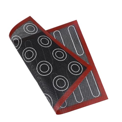 Perforierte Silikon-Backmatte, antihaftbeschichtet, Ofenblech, Backformen, Küchenzubehör, Werkzeuge, Macaron-Pad for Kekse und Gebäck von Generisch