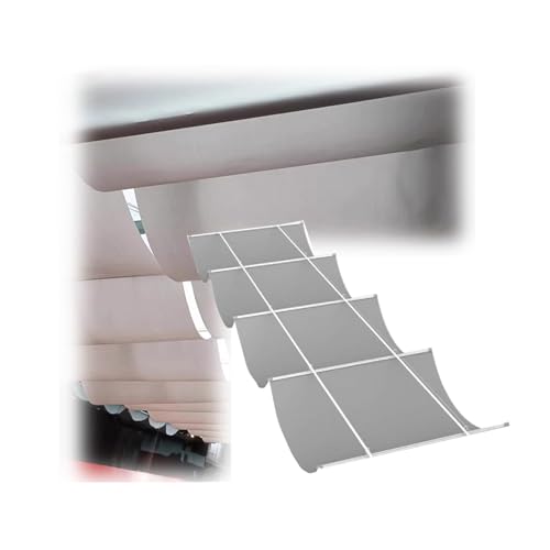 Pergola-Überdachungs-Kits, maßgeschneiderte, einziehbare Schattenabdeckung mit Montageset für Terrasse, Balkon, Hof (1,5 m x 5 m) von Generisch