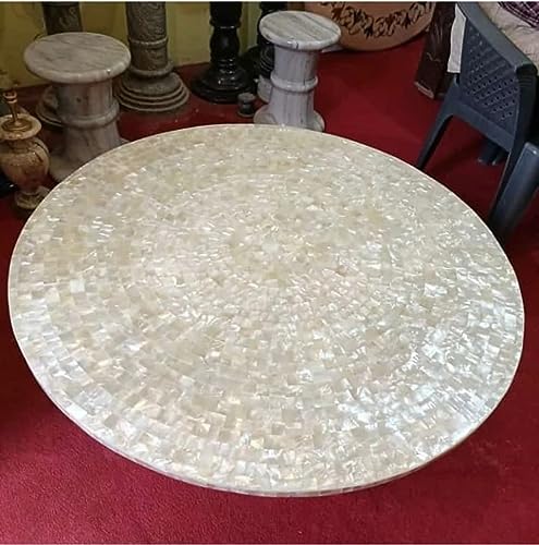 Perlmutt Esstischplatte 121,9 x 121,9 cm I MOP Rasentischplatte Perlmutt Esstischplatte 121,9 x 121,9 cm I MOP Rasentischplatte von Generisch