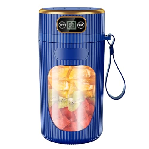 Persönlicher Entsafter | Elektrischer Mixer | Kabelloser Elektrischer Protein-Shaker Kompakt Für Mahlzeitenzubereitung Gym Nach Dem Training Unterwegs Picknick Camping von Generisch