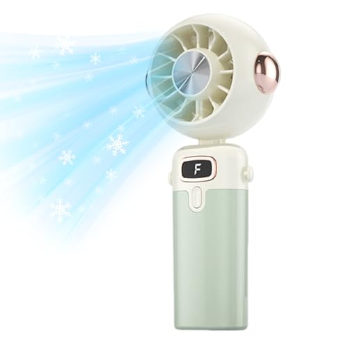 Persönlicher Ventilator, USB-wiederaufladbarer tragbarer kompakter Ventilator, Leiser Persönlicher Ventilator Mit Kühlfunktion Für Sommer Outdoor Schreibtisch Auto Kinder von Generisch