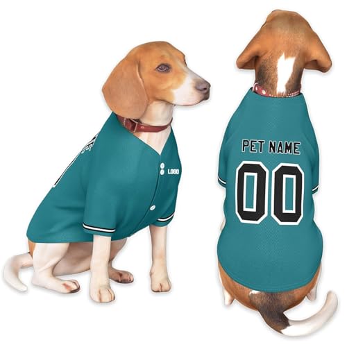 Personalisierte Sommer Hundeshirts, schnell trocknende atmungsaktive Hundekleidung Haustier ärmellose Weste, leichtes dehnbares Tank Top T-Shirts für große Hunde Junge Mädchen Personalisierte Sommer Hundeshirts, schnell trocknende atmungsaktive Hundekleidung Haustier ärmellose Weste, leichtes dehnbares Tank Top T-Shirts für große Hunde Junge Mädchen von Generisch