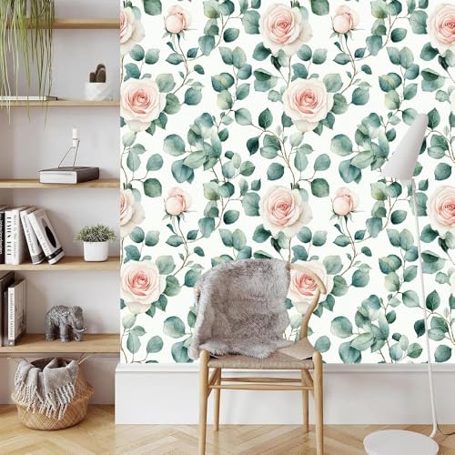 Pfingstrose Rose Klebefolie Möbel 0.52x10 M Blumen Aquarell Selbstklebende Tapete Abziehen Aufkleben Wallpaper Entfernbare Wandverkleidung Dekoratives für Küche Arbeitsplatte Schränke Tische Wand Pfingstrose Rose Klebefolie Möbel 0.52x10 M Blumen Aquarell Selbstklebende Tapete Abziehen Aufkleben Wallpaper Entfernbare Wandverkleidung Dekoratives für Küche Arbeitsplatte Schränke Tische Wand von Generisch