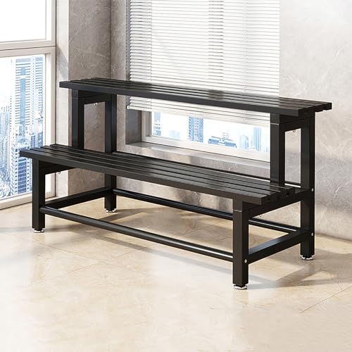 Pflanzenständer aus Metall mit 3 Ebenen, Leiter-Stil, Blumentopf-Präsentationsregal für den Innen- und Außenbereich, ideal für Garten, Terrasse und Balkon, langlebige Aufbewahrungslösung für Pflanzen Pflanzenständer aus Metall mit 3 Ebenen, Leiter-Stil, Blumentopf-Präsentationsregal für den Innen- und Außenbereich, ideal für Garten, Terrasse und Balkon, langlebige Aufbewahrungslösung für Pflanzen von Generisch