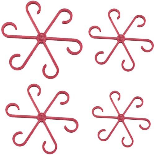 Pflanzenstammhalter - Botanische Stützklemme, aufrechte Wachstumshilfe | Topf -Zimmerpflanze -Trainingswerkzeug, kleine Balkon -Pflanzen -Stabilisator -Clips, Leichte Gärtnerwachstum Zubehör von Generisch