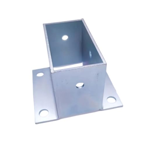 Pfostensockel-Verbindungs-Set für Außenstrukturen, langlebige Metallhalterung für Pergolen, Pavillons, Veranda-Geländer und Terrassendielen, einfache Installationslösung von Generisch